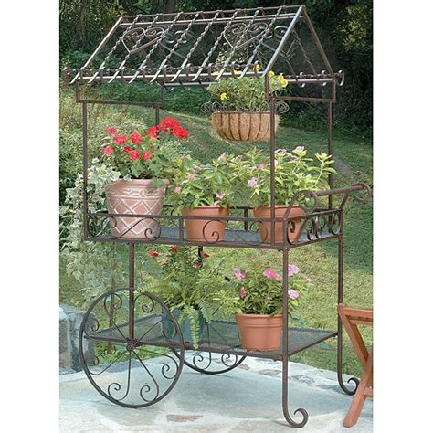 deere park metal flower box|deer park large flower cart.